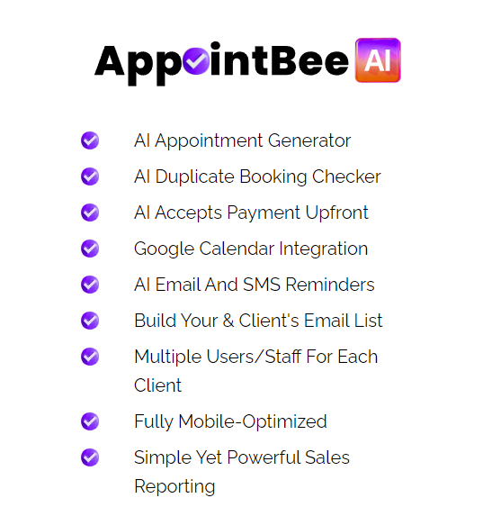 AppointBee_features